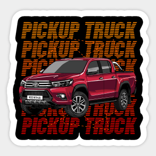 Pickup Truck Sticker